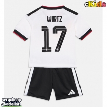 Germany Florian Wirtz #17 Replica Home Minikit World Cup 2026 Short Sleeve (+ pants)